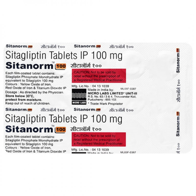 Sitanorm 100mg Tablet Sitanorm 100mg Tablet