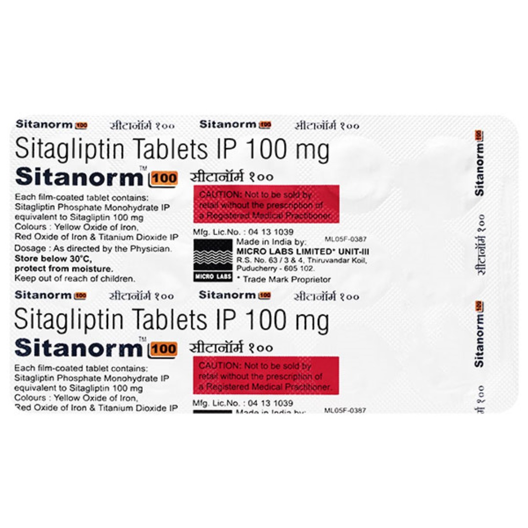 Sitanorm 100mg Tablet