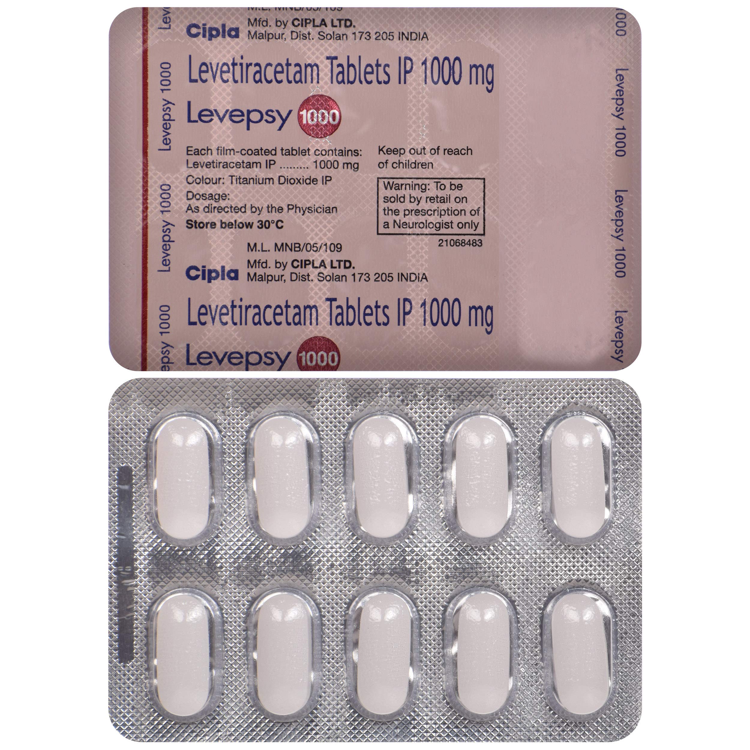 Levepsy 1000 Tablet