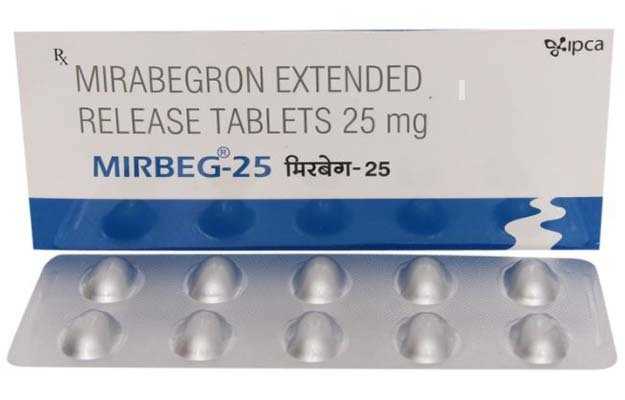 Mirbeg 25 Tablet ER