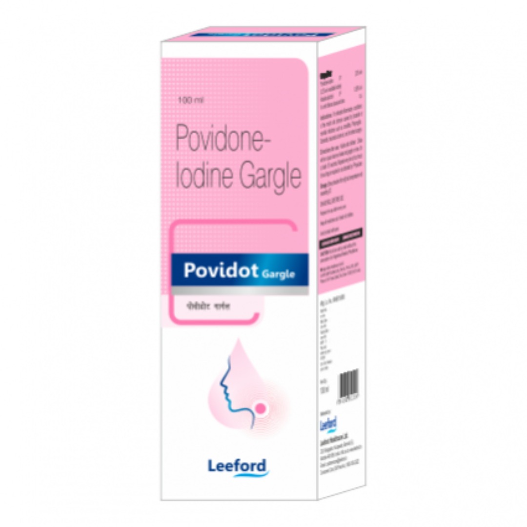 Povidot Gargle 100ml for Oral Care