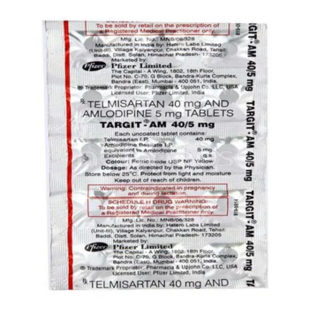 Targit AM 40mg/5mg Tablet