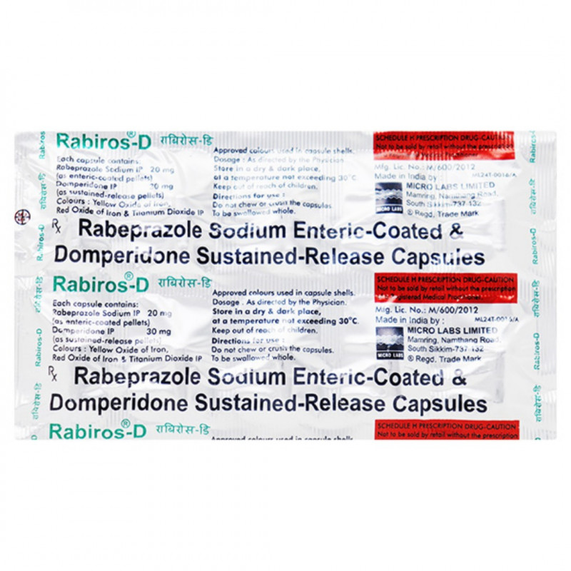 Rabiros D Capsule SR Rabiros D Capsule SR