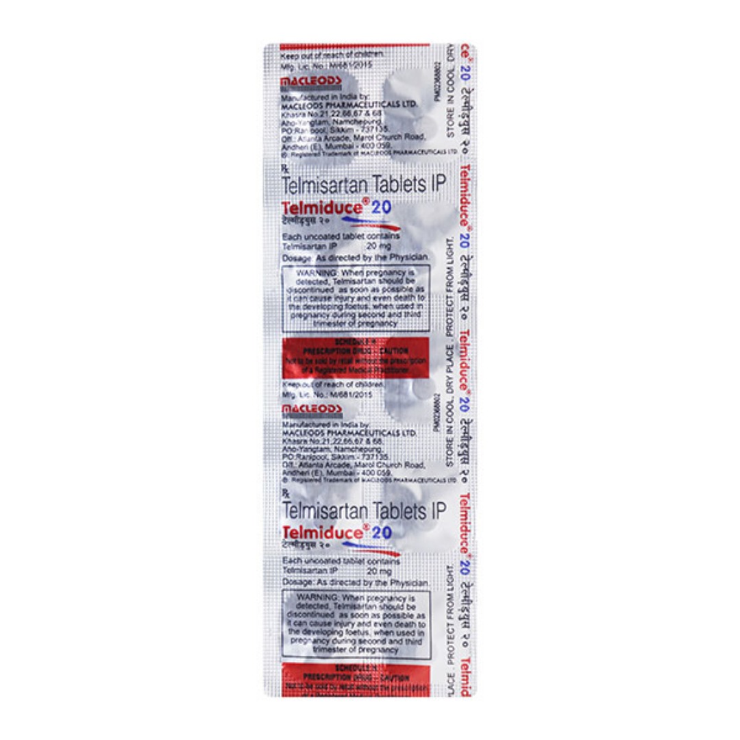 Telmiduce 20mg Tablet