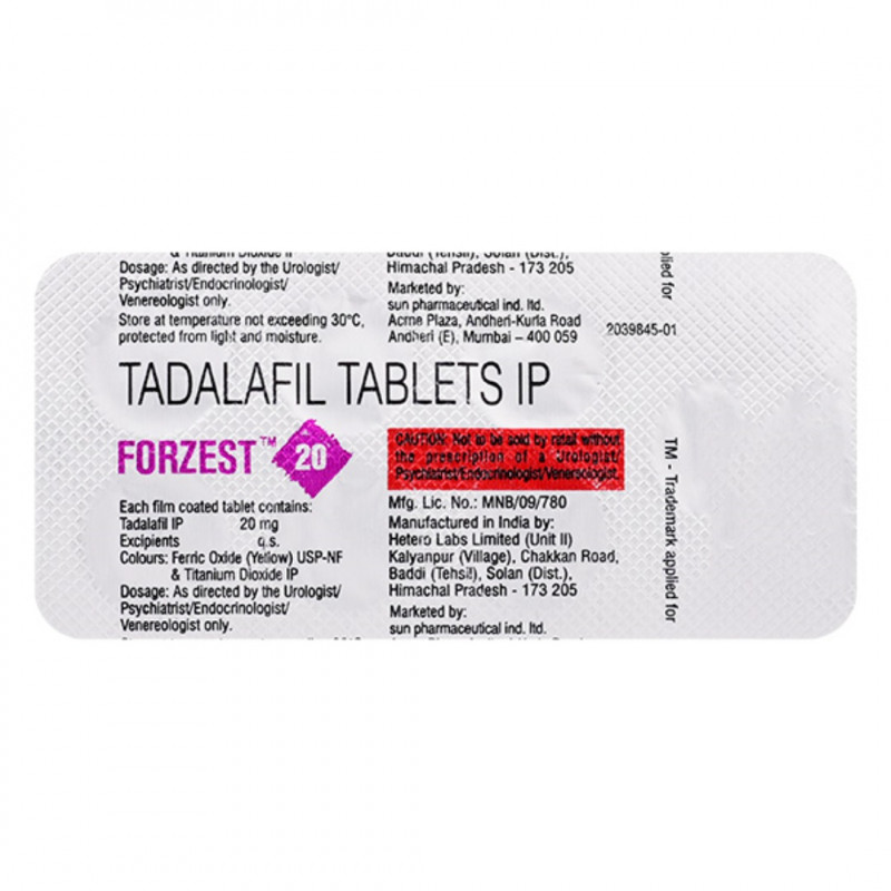 Forzest 20 Tablet Forzest 20 Tablet