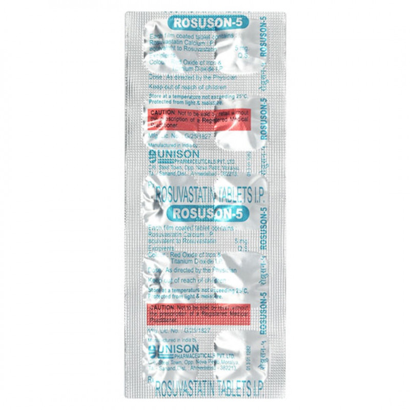 Rosuson 5mg Tablet