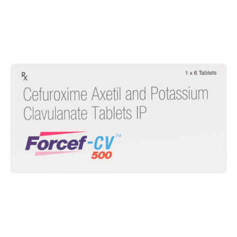 Forcef-CV 500 Tablet Forcef-CV 500 Tablet