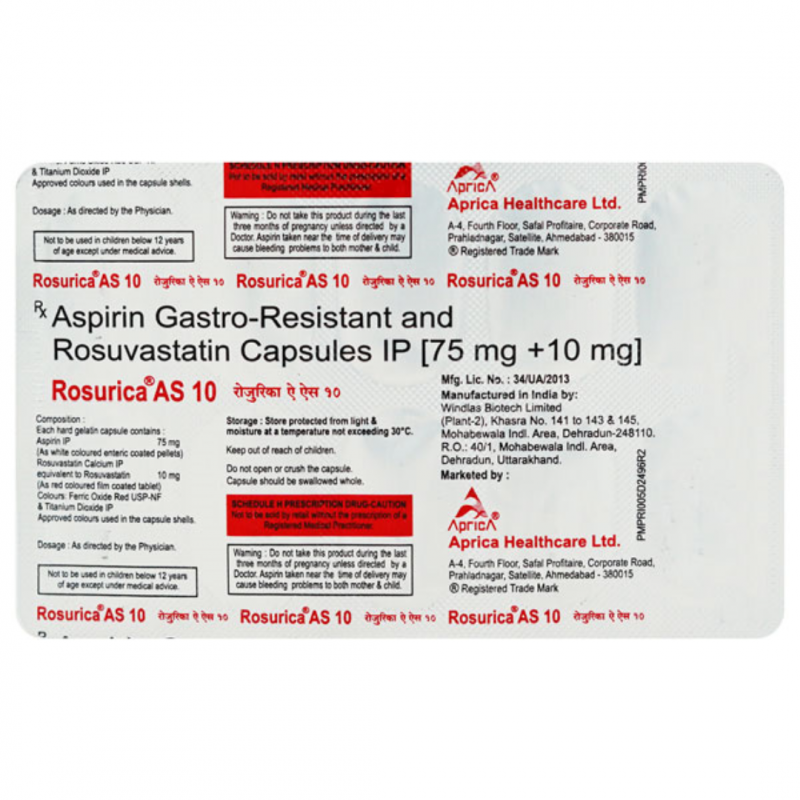 Rosurica AS 10 Capsule Rosurica AS 10 Capsule