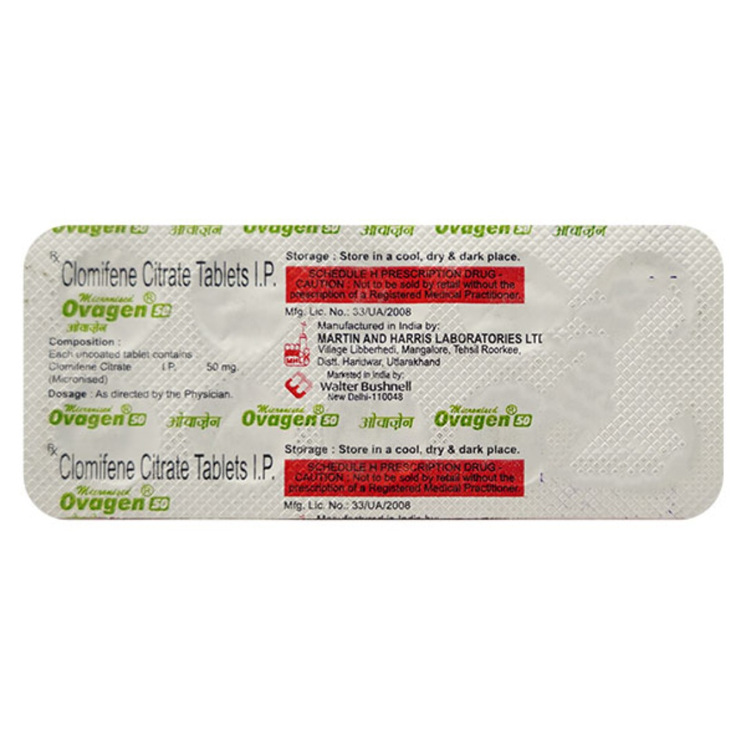 Ovagen 50mg Tablet
