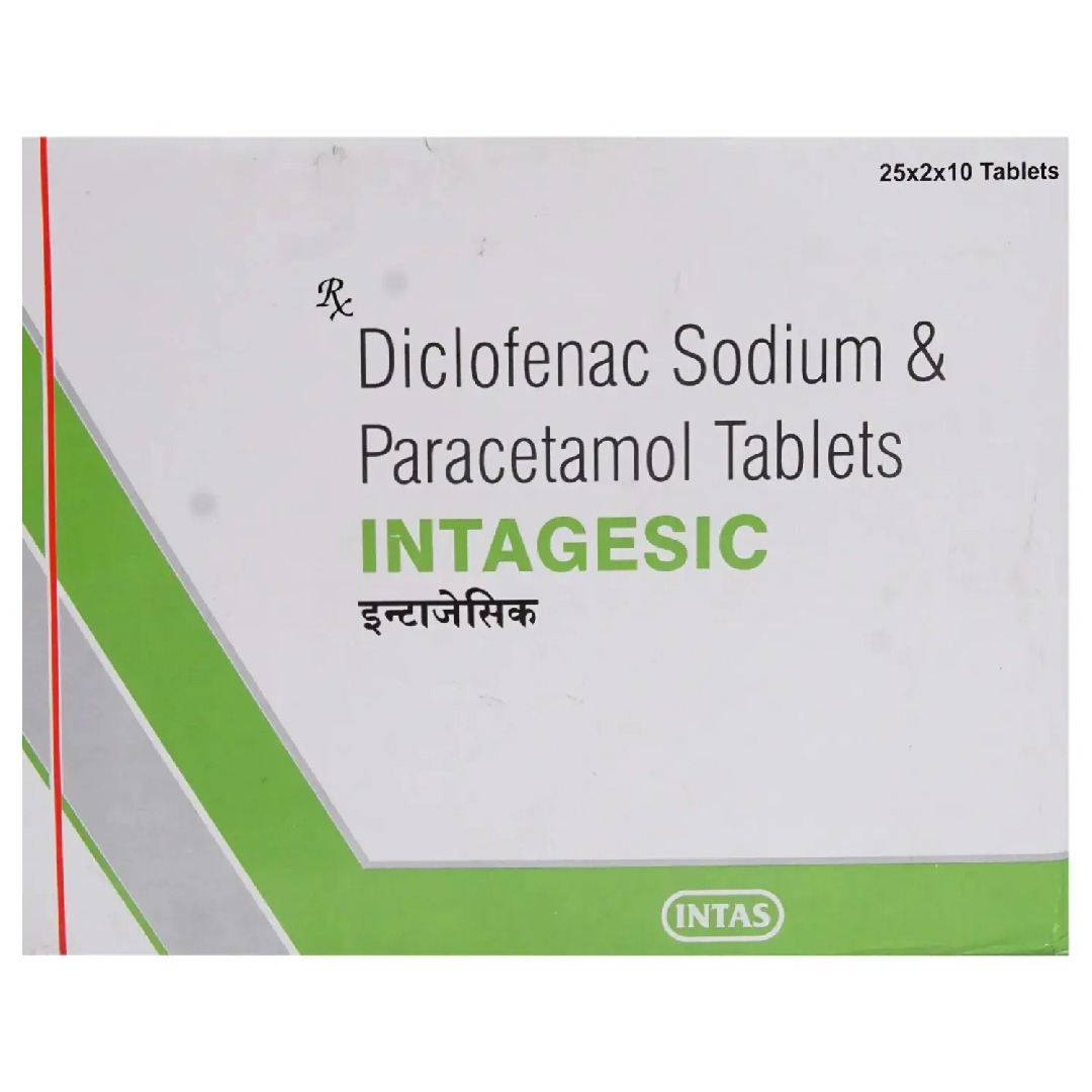 Intagesic 50 mg/325 mg Tablet