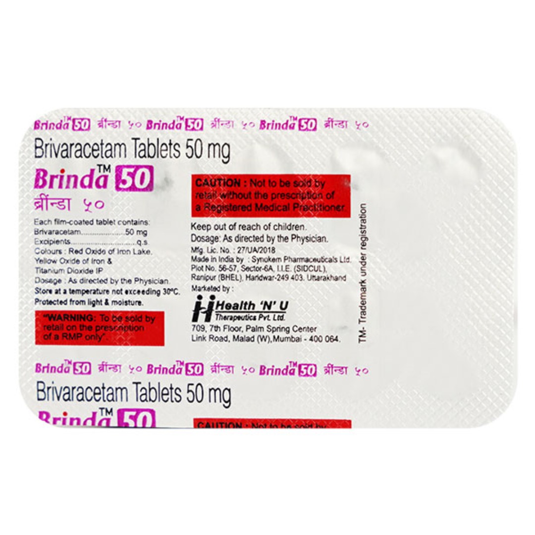 Brinda 50 Tablet