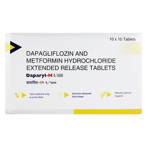 Daparyl M 5mg/500mg Tablet ER