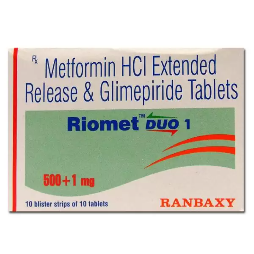 Riomet Duo 1 Tablet PR