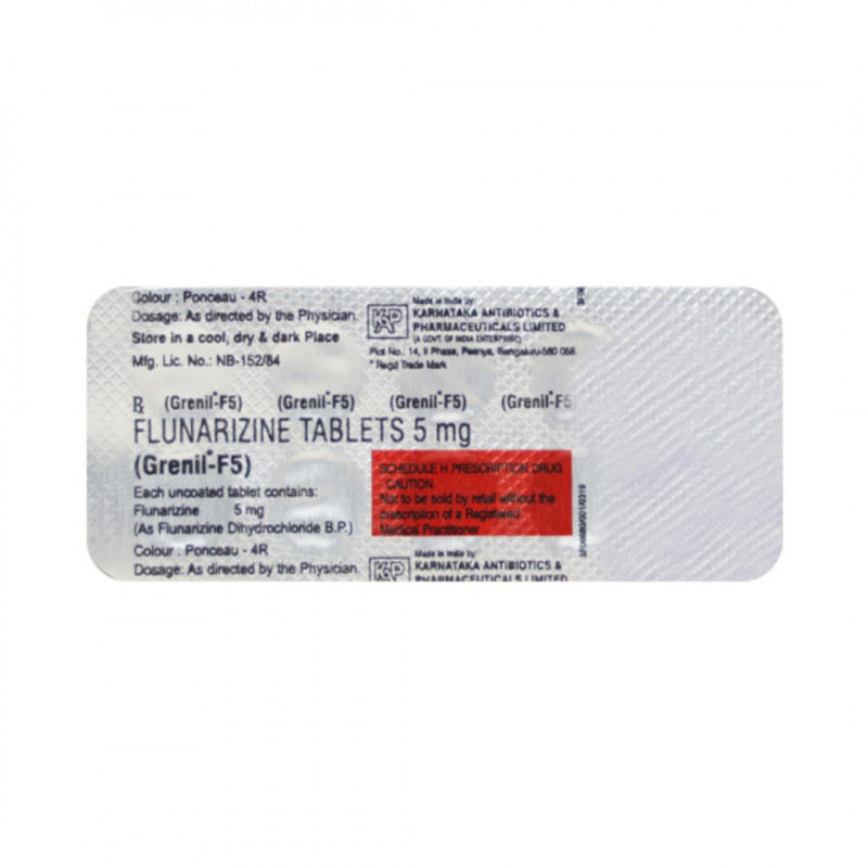 Grenil-F 5mg Tablet Grenil-F 5mg Tablet