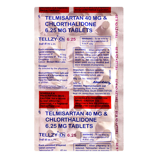 Tellzy CH 6.25 Tablet