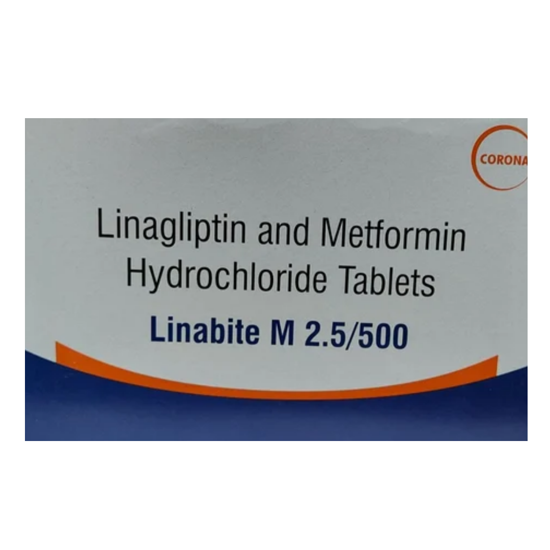 Linabite M 500mg/2.5mg Tablet