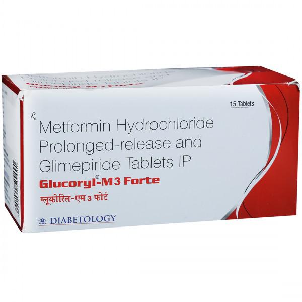 Glucoryl M 3 Forte Tablet PR
