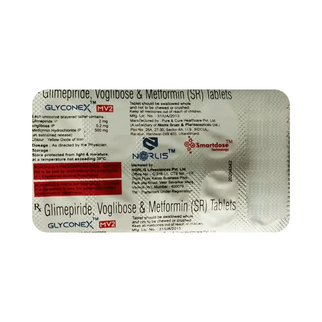 Glyconex MV 2 Tablet SR