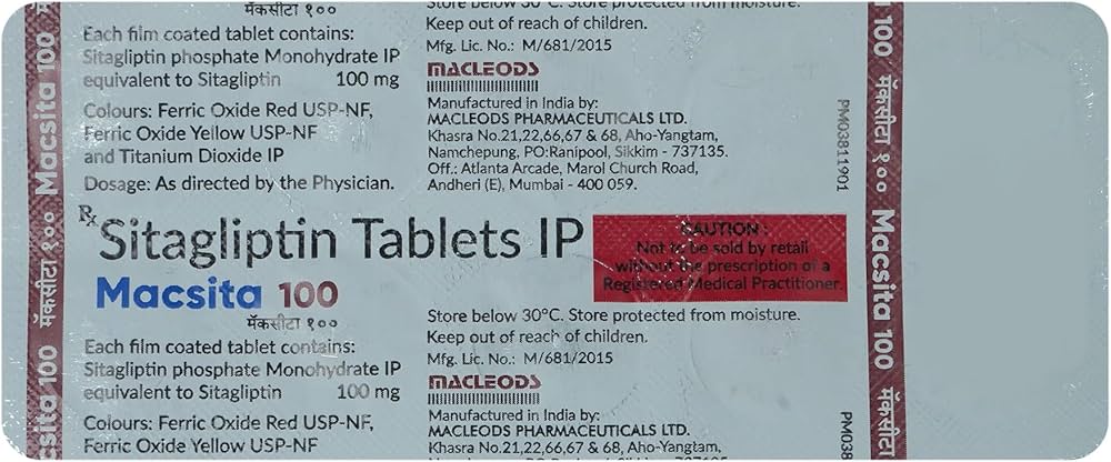 Macsita 100mg Tablet