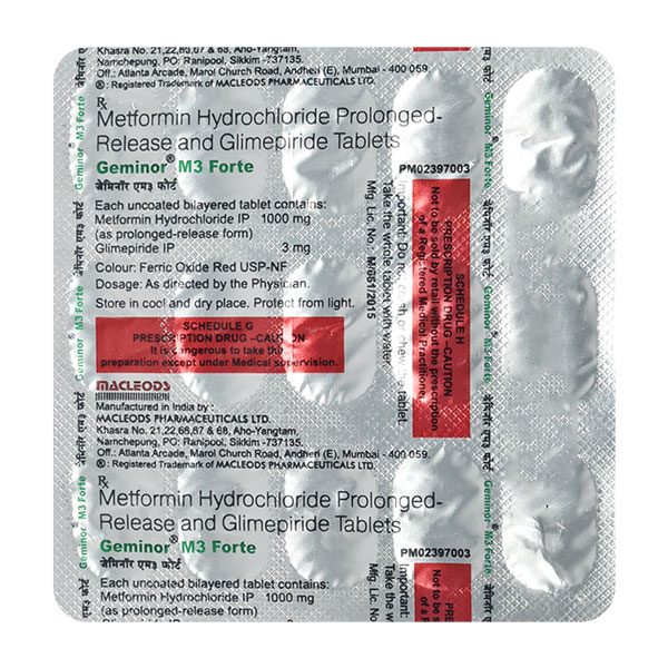 Geminor M 3 Forte Tablet PR