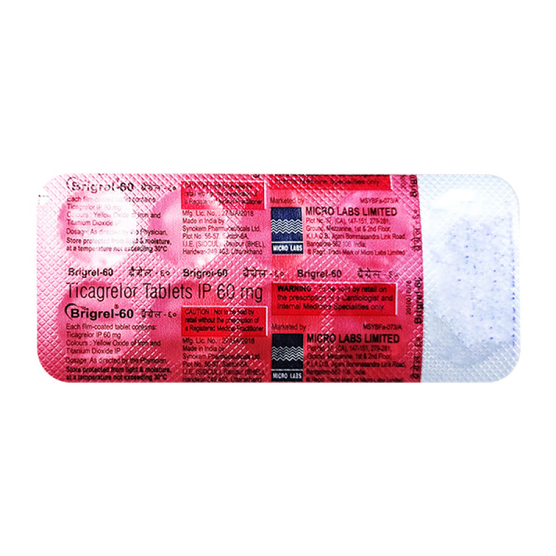 Brigrel 60mg Tablet Brigrel 60mg Tablet