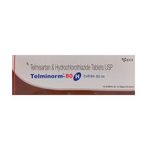 Telminorm 80 H Tablet