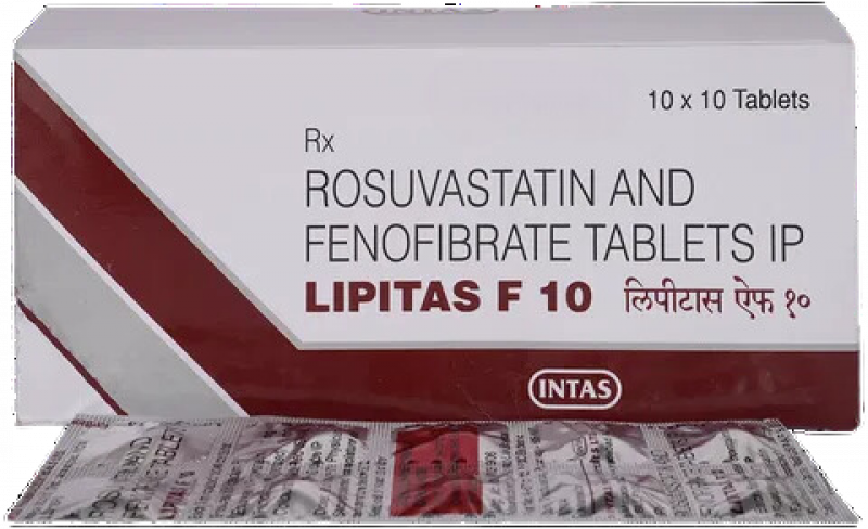 Lipitas F 160mg/10mg Tablet Lipitas F 160mg/10mg Tablet