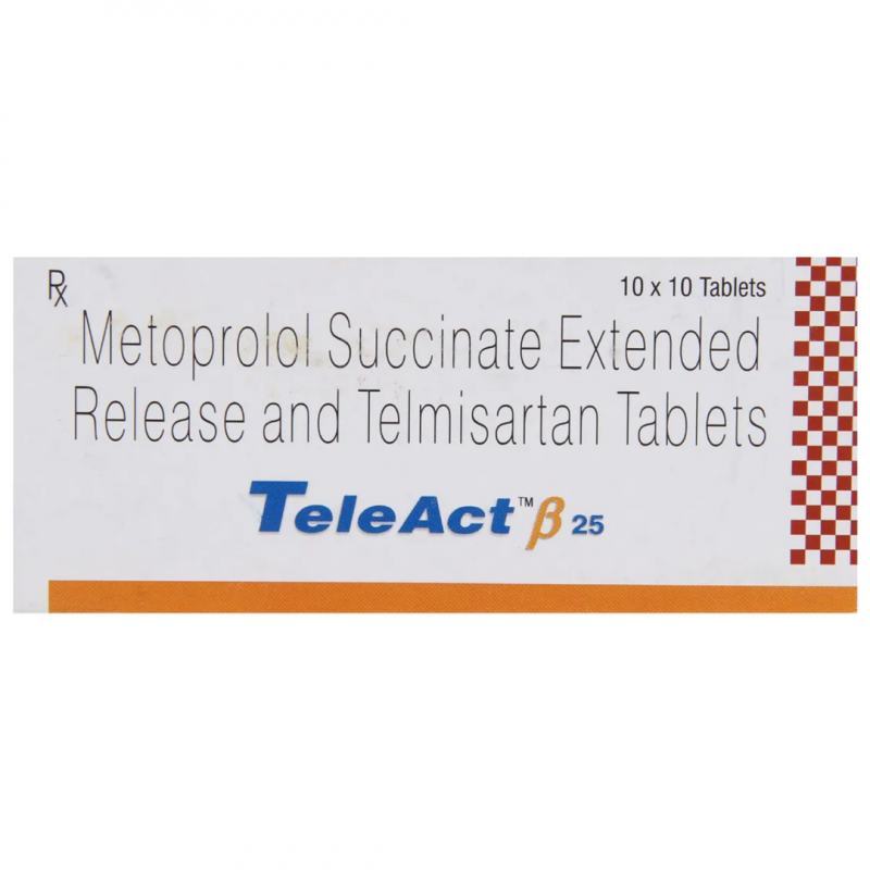 Teleact Beta 25 Tablet ER Teleact Beta 25 Tablet ER