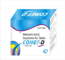 Comef D 10mg/250mg Tablet