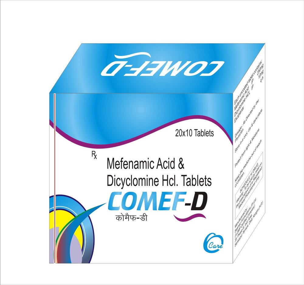 Comef D 10mg/250mg Tablet