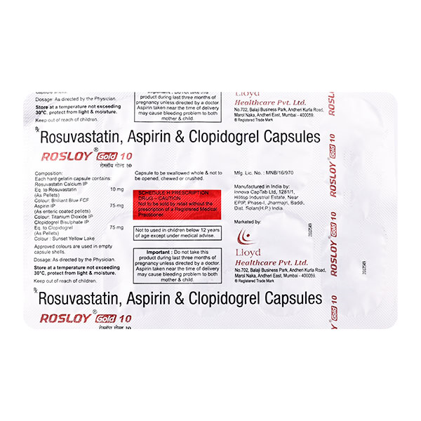 Rosloy Gold 10 Capsule