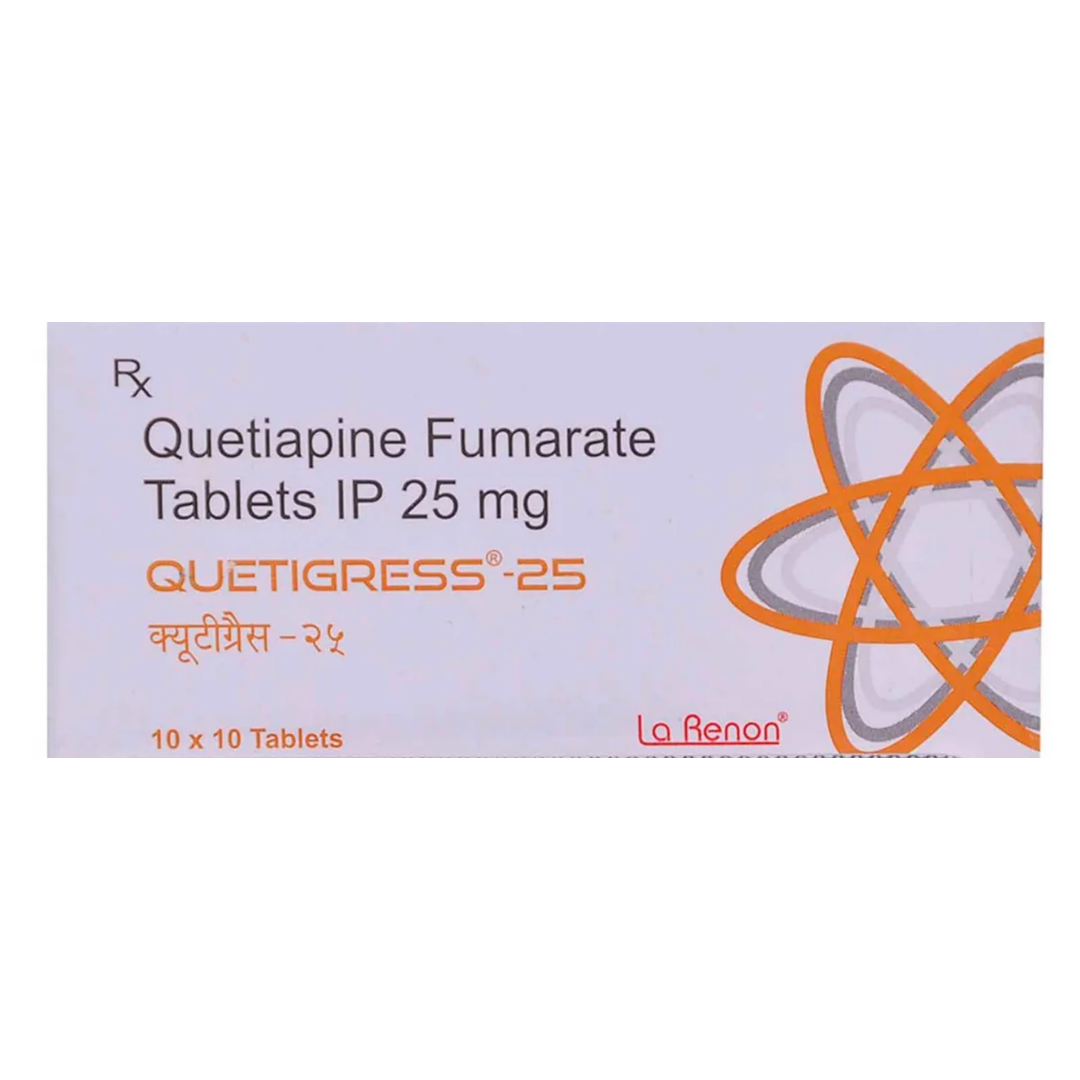 Quetigress 25 Tablet