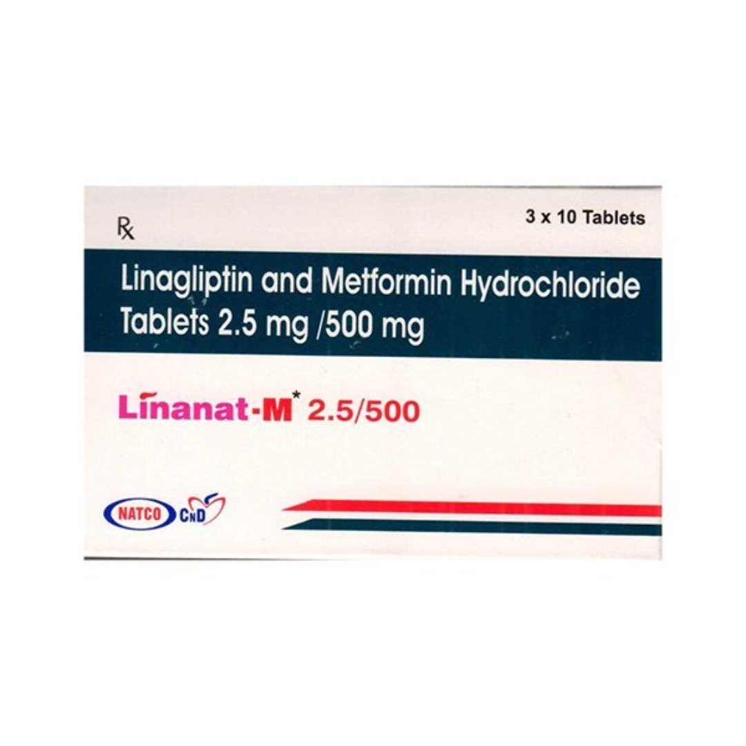 Linamit M 500mg/2.5mg Tablet