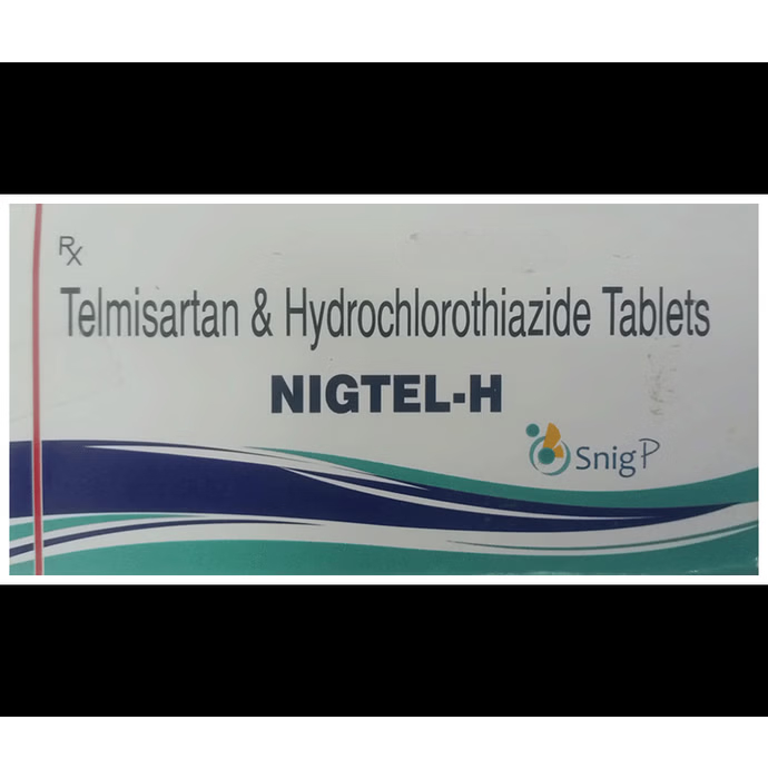 Nigtel H 40mg/12.5mg Tablet