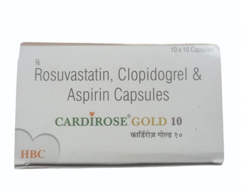Cardirose Gold 10 Capsule