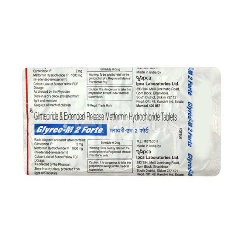 Glyree-M 2 Forte Tablet PR