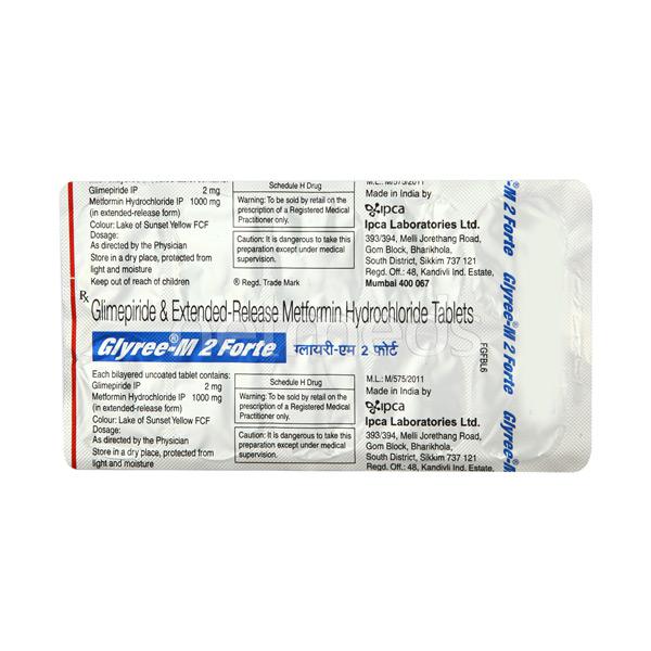 Glyree M 2 Forte Tablet PR