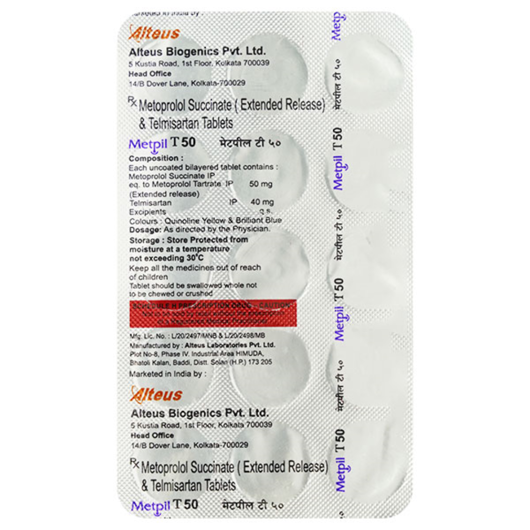 Metpil T 50 Tablet ER