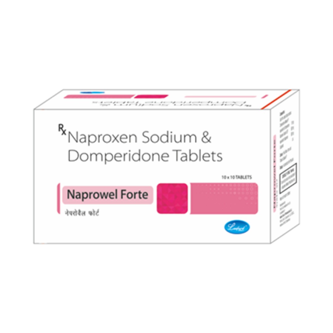 Naprowel Forte 500mg/10mg Tablet