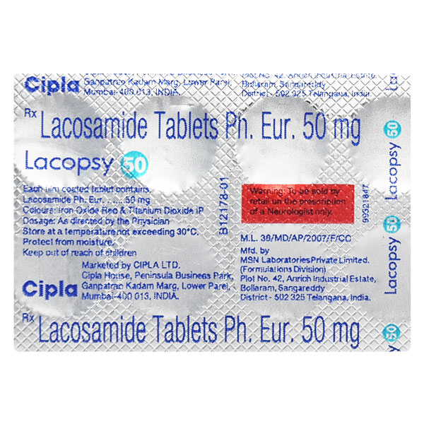 Lacopsy 50mg Tablet