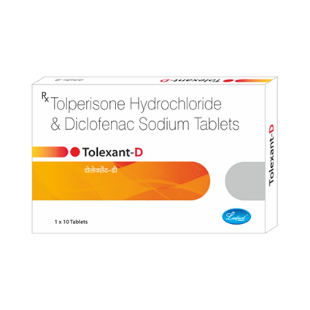 Tolexant D 150mg/50mg Tablet