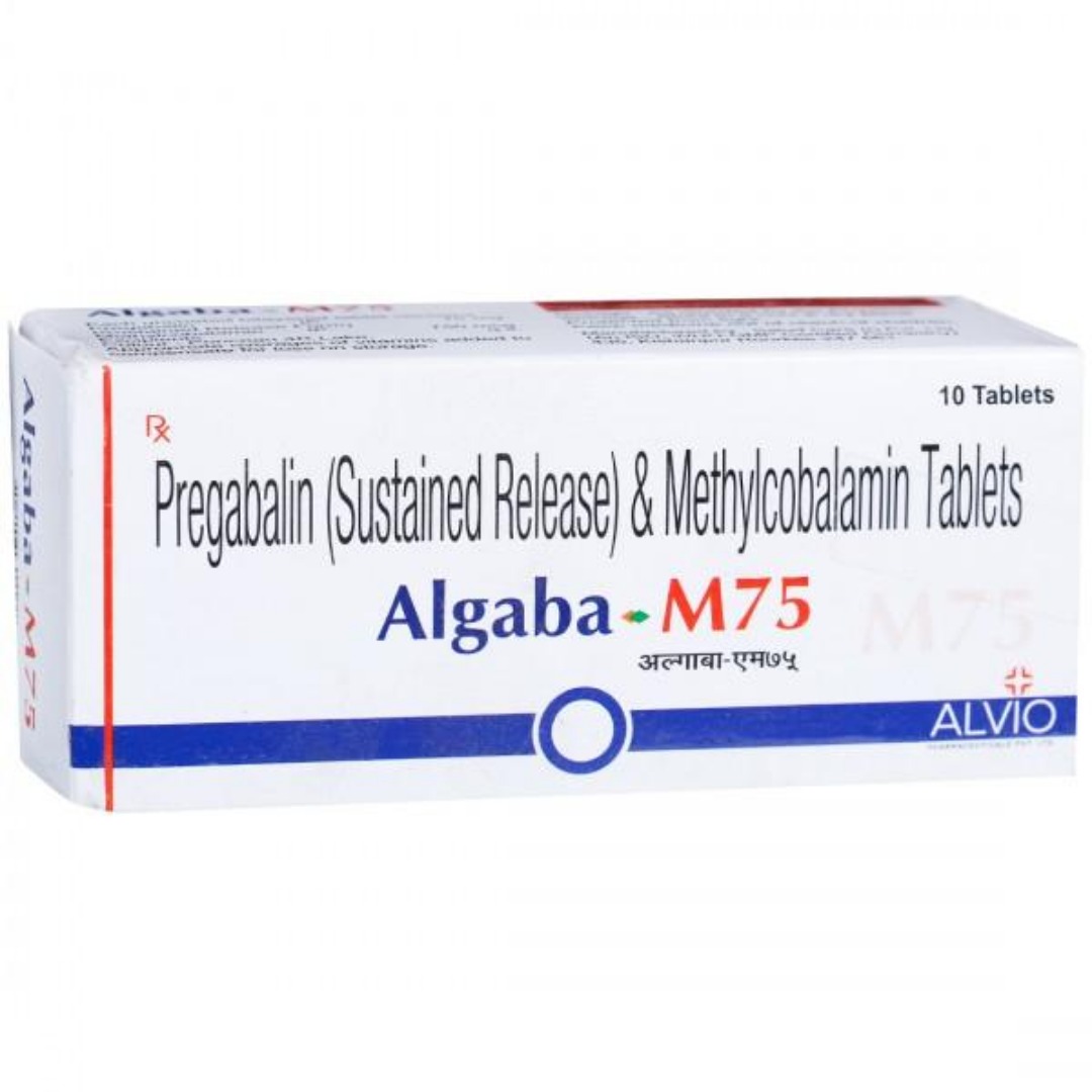 Algaba M 750mcg/75mg Tablet - Uses, Price, Side Effects, Substitute