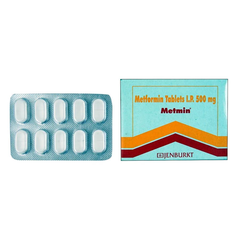Metmin 500mg Tablet