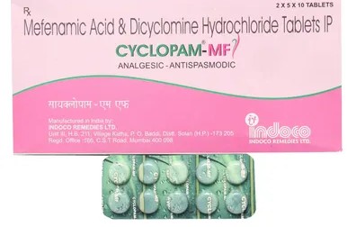 Cyclopam MF10mg/250mg Tablet