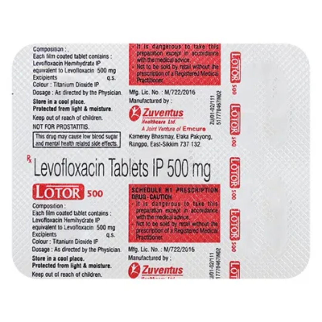 Lotor 500mg Tablet