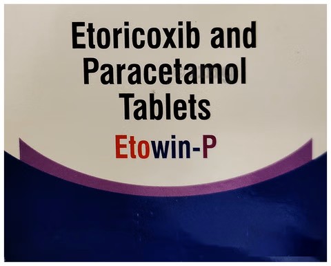 Etowin P 60mg/325mg Tablet