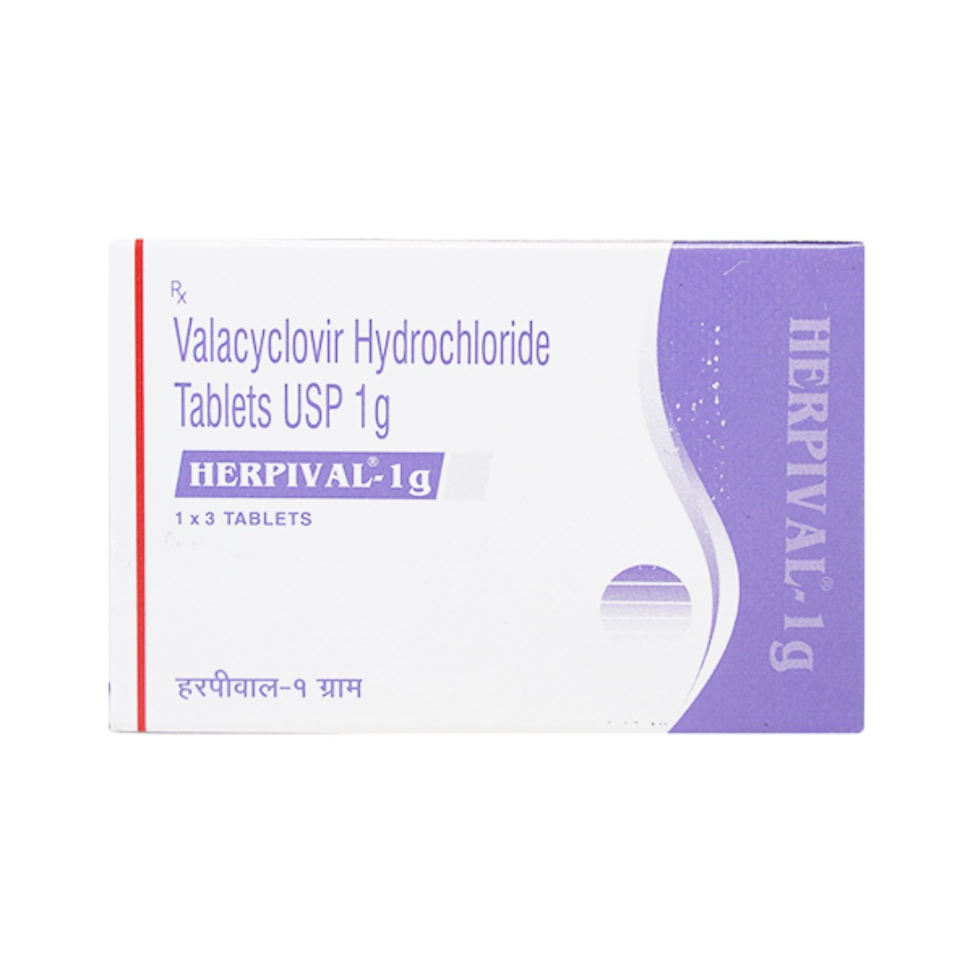 Herpival 1000 Tablet