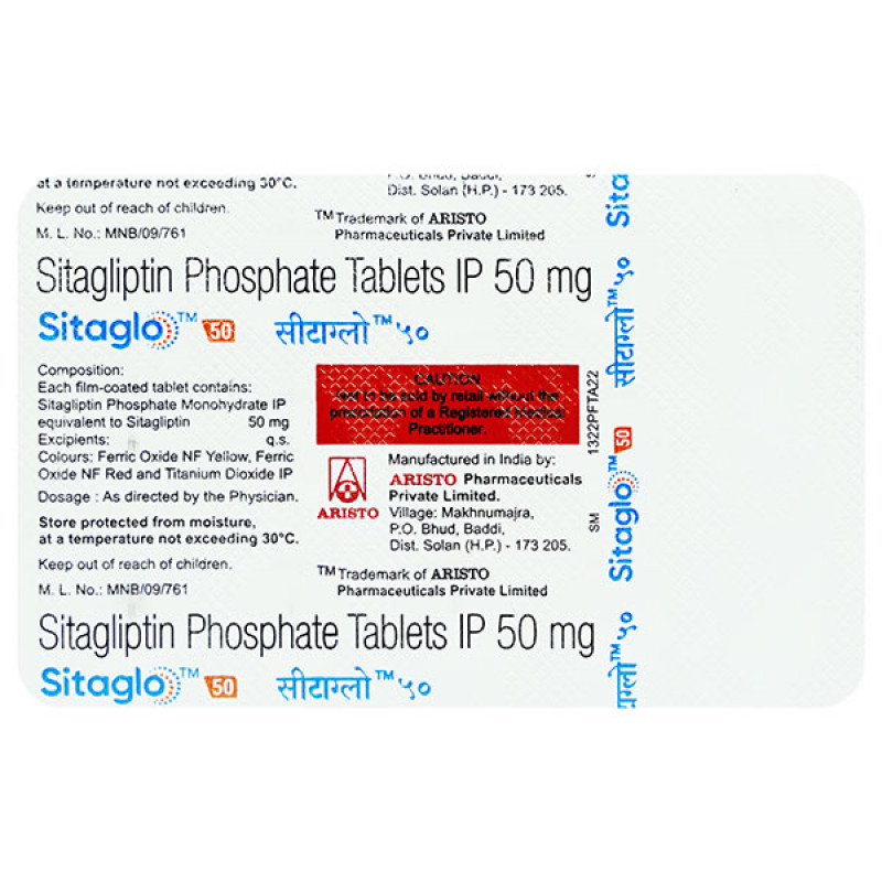 Sitaglo 50 Tablet Sitaglo 50 Tablet