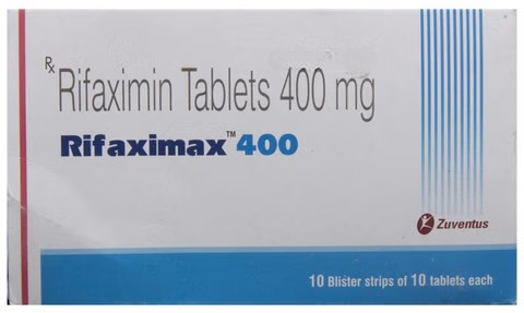 Rifaximax 400 Tablet - Uses, Price, Side Effects, Substitute