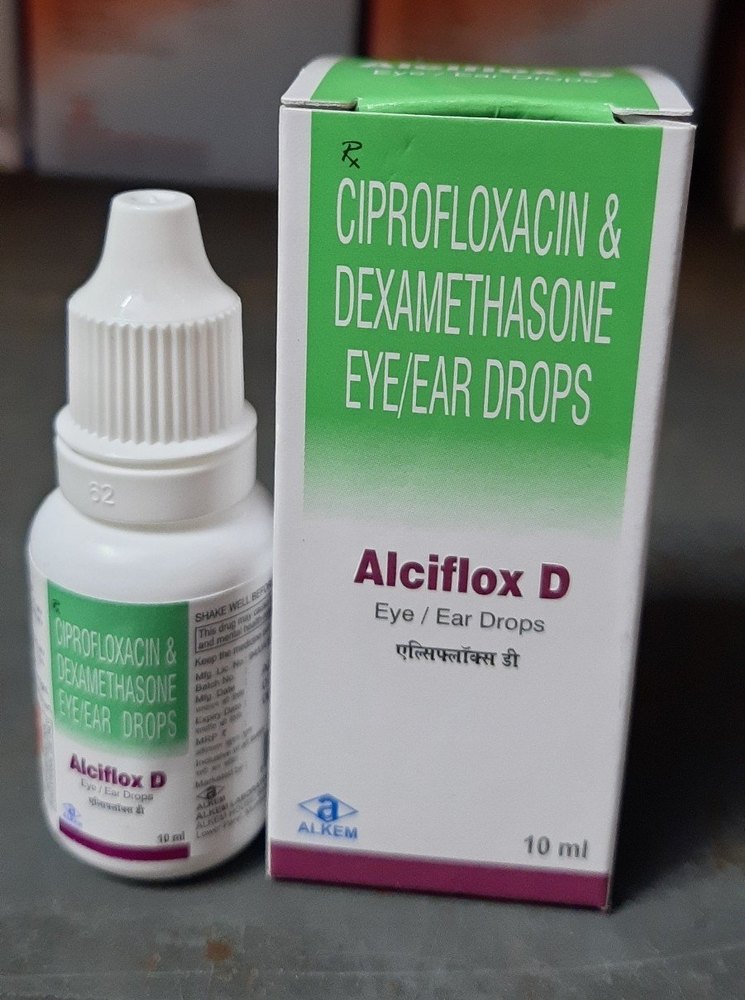 Alciflox D Eye/Ear Drops